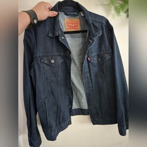 Men's Levi's L Dark Denim Jacket